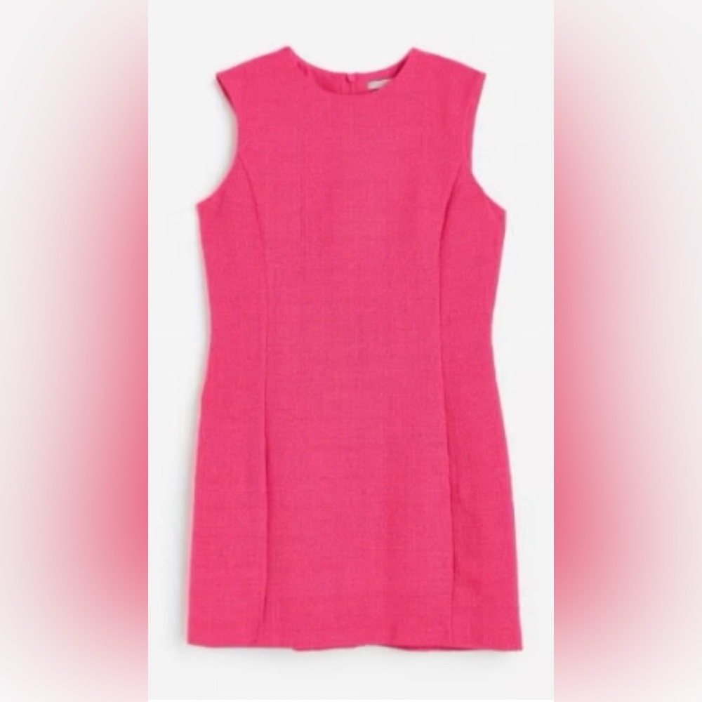 H&M Sleeveless bouclé dress - size small